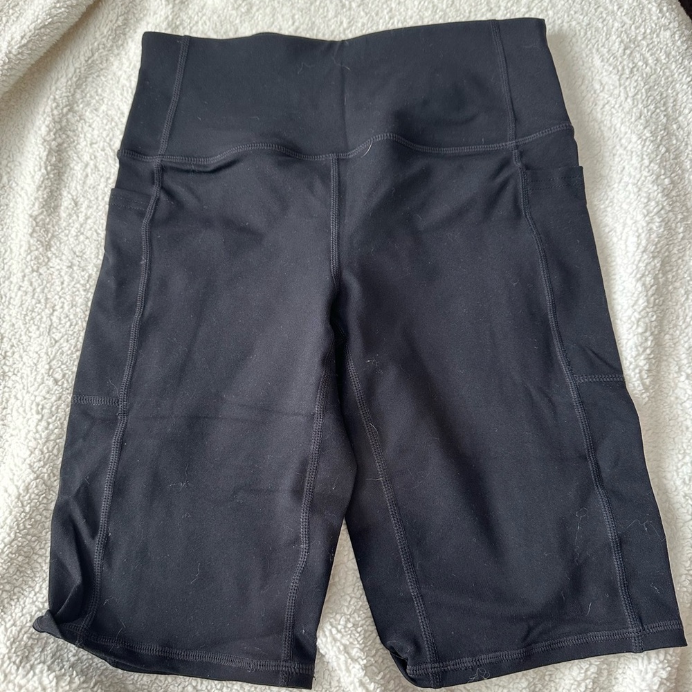 Skechers Women's Black Biker Shorts